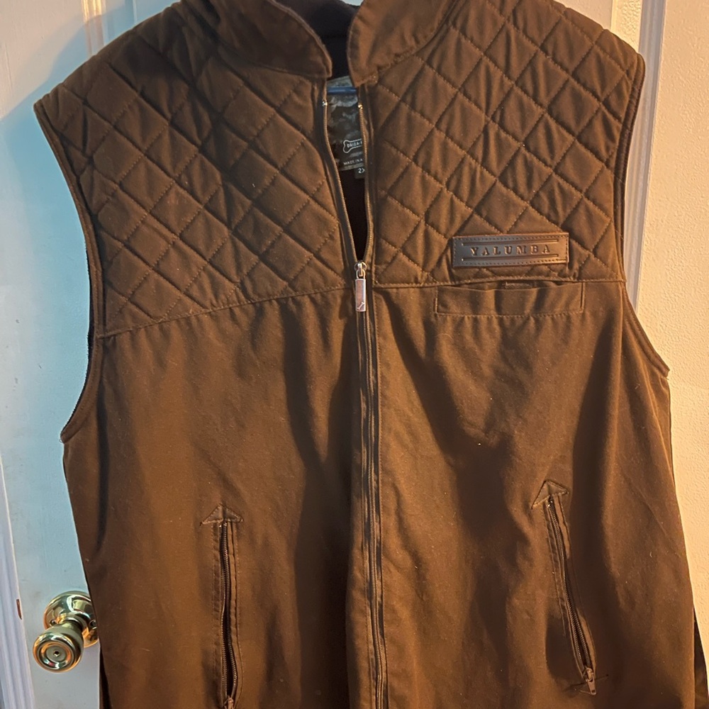 Driza-Bone Chocolate Quilted Vest